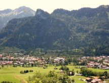 Zonnig appartement aan de rand van Unterammergau met Alpenpanorama - thumbnail 6