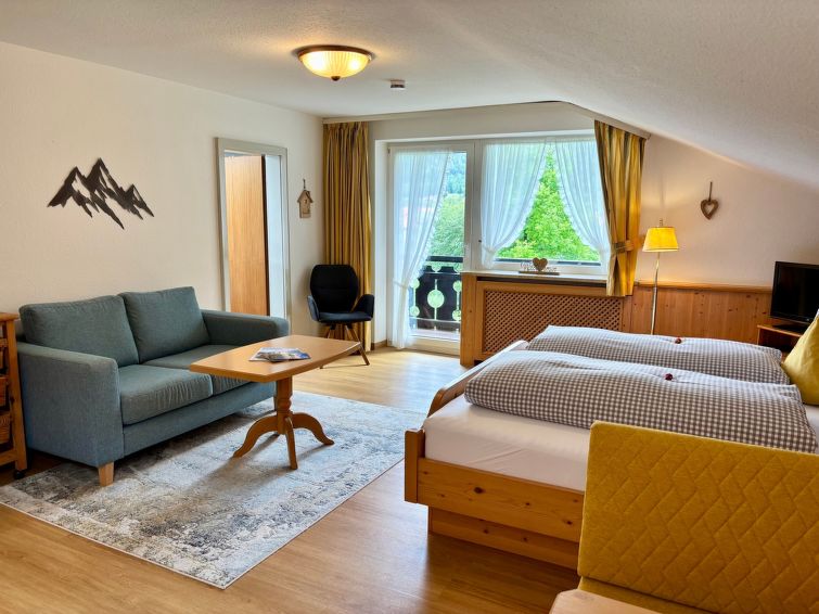 Op 800m van het centrum: Knus appartement met bergzicht in Mittenwald in Mittenwald
