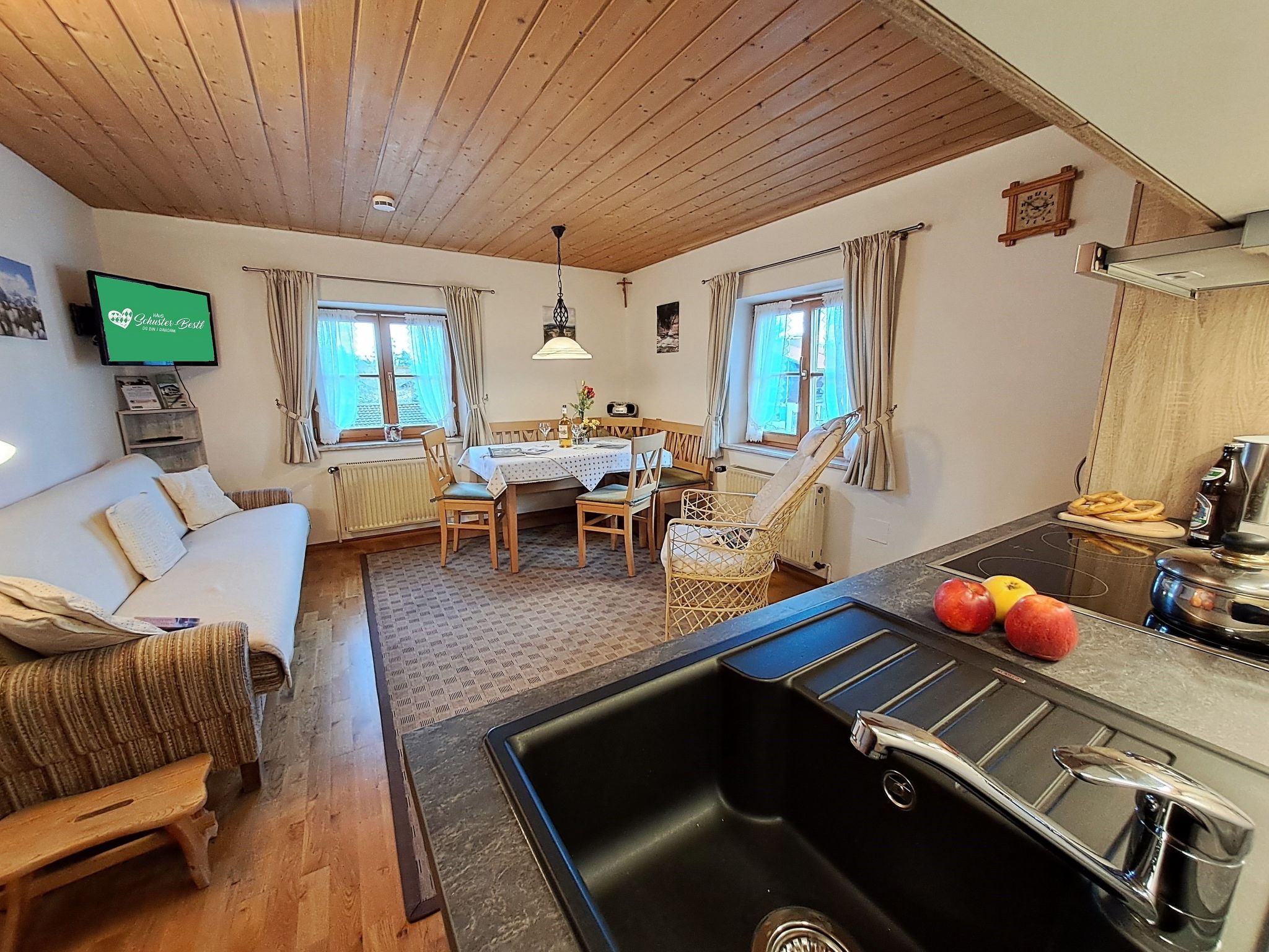 Appartement in Bad Bayersoien mit Großem Garten-Binnen