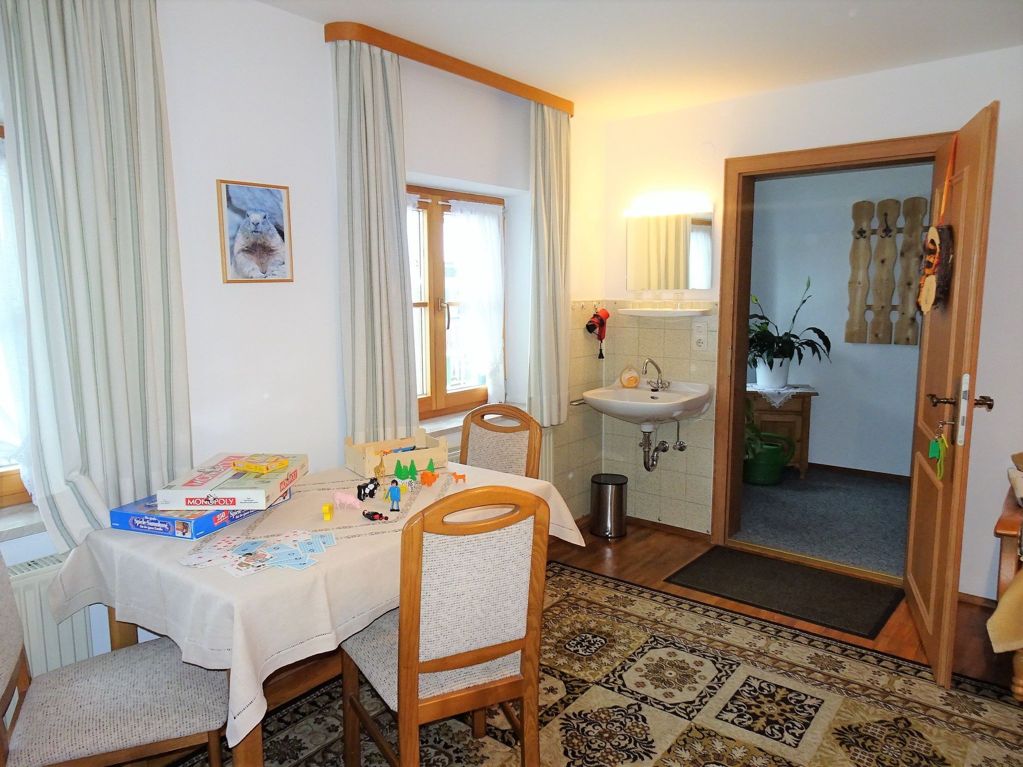 Appartement in Bad Bayersoien mit Großem Garten-Binnen