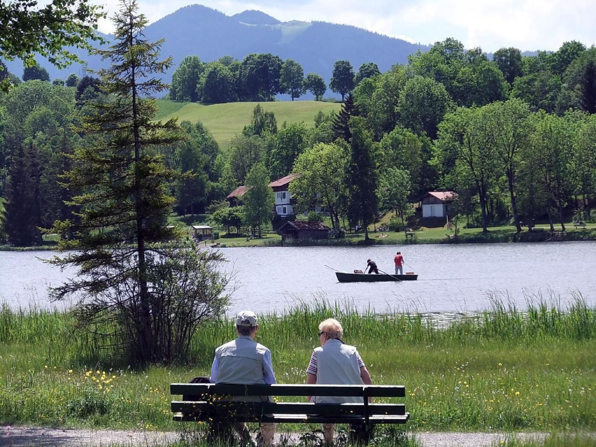 Appartement in Bad Bayersoien mit Großem Garten-Binnen