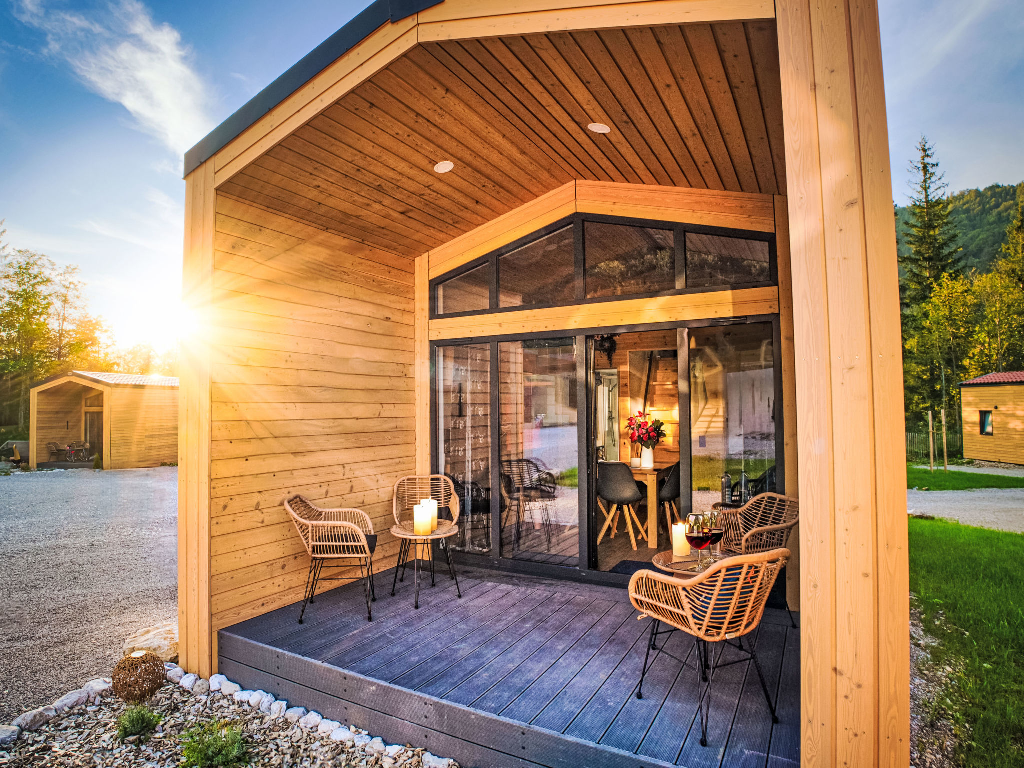 Tiny Haus Glockenalm-Chalet Alpenzauber-Buiten