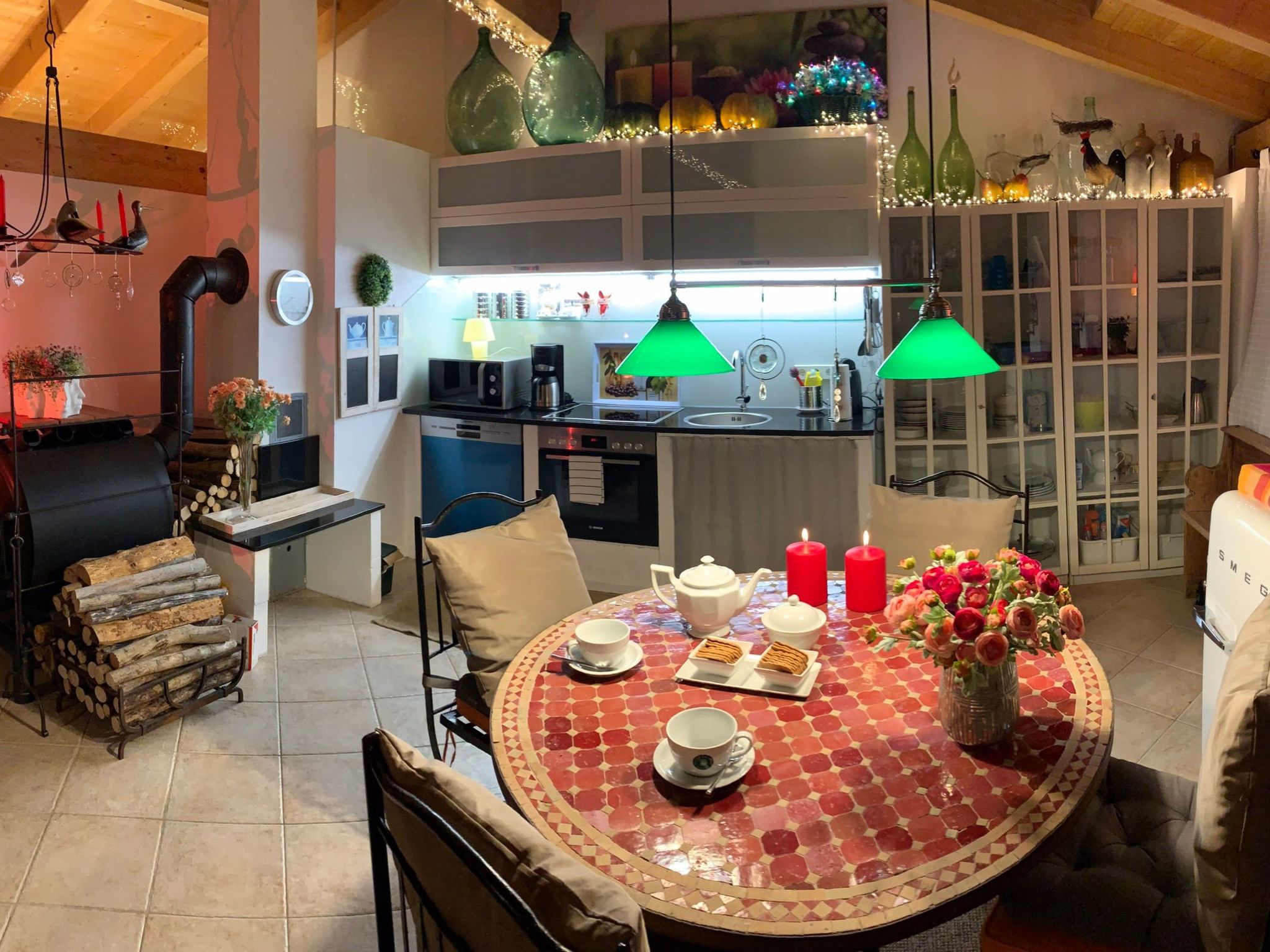 Mit Panoramablick-Drinnen