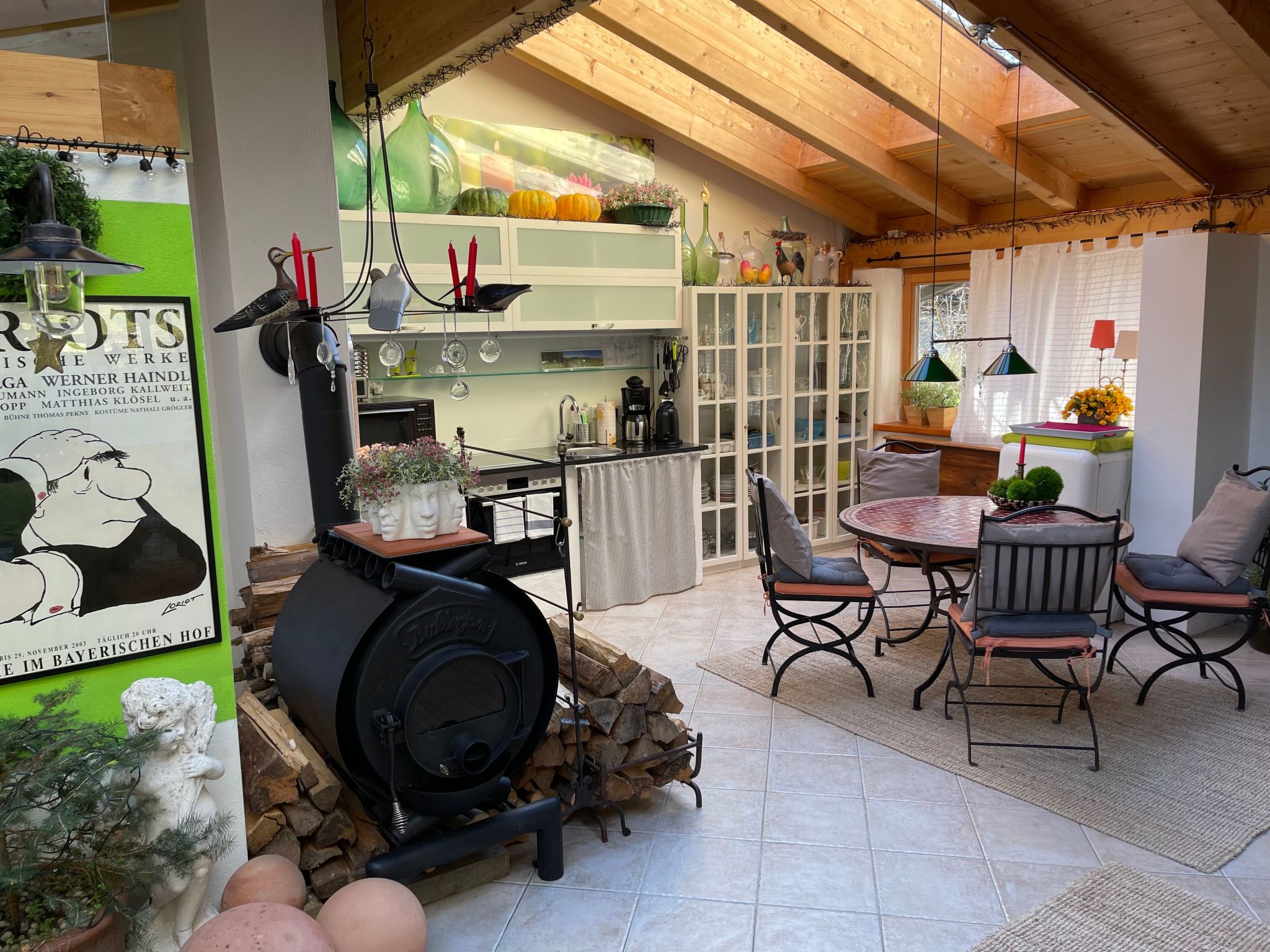 Mit Panoramablick-Drinnen