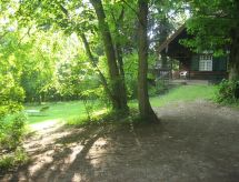 Vrijstaand Boshuis aan de Chiemsee met Bergzicht, 80m tot het Meer - thumbnail 5