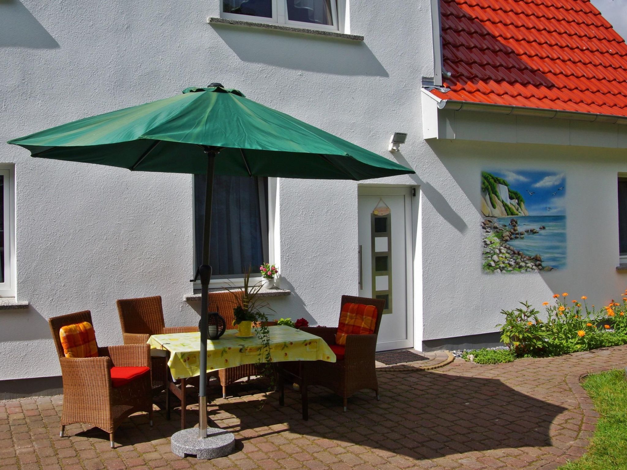 Schöne Wohnung bei Bergen auf Rügen - Outside