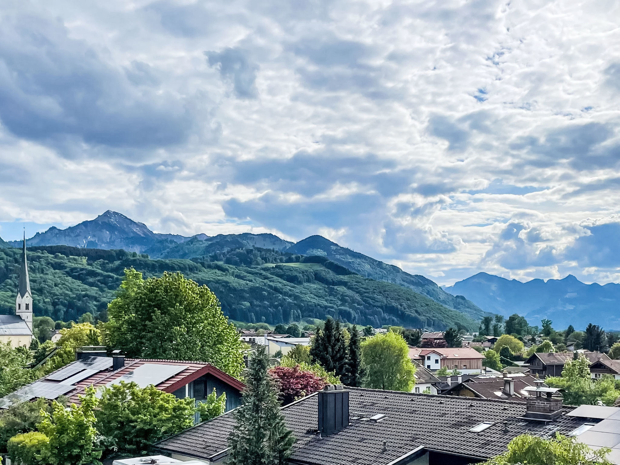 Wohnung in Bergen und Panoramablick