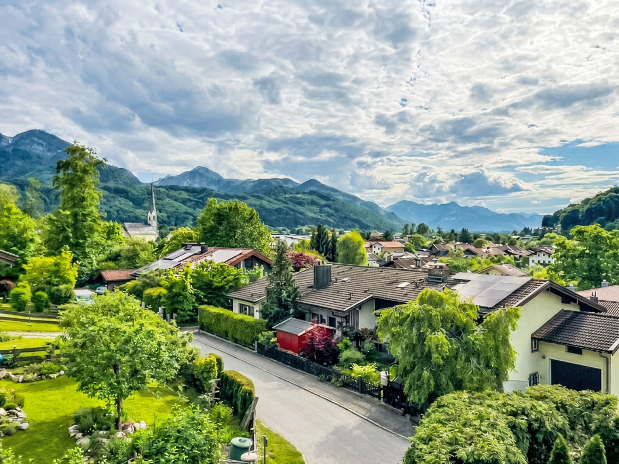 Wohnung in Bergen und Panoramablick