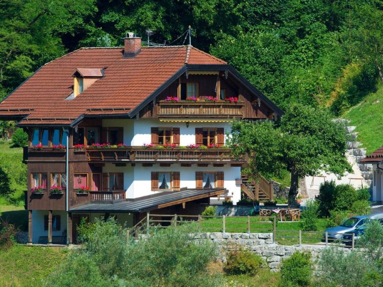 Bergzicht en ruimte in dit appartement in Berchtesgaden in Berchtesgaden