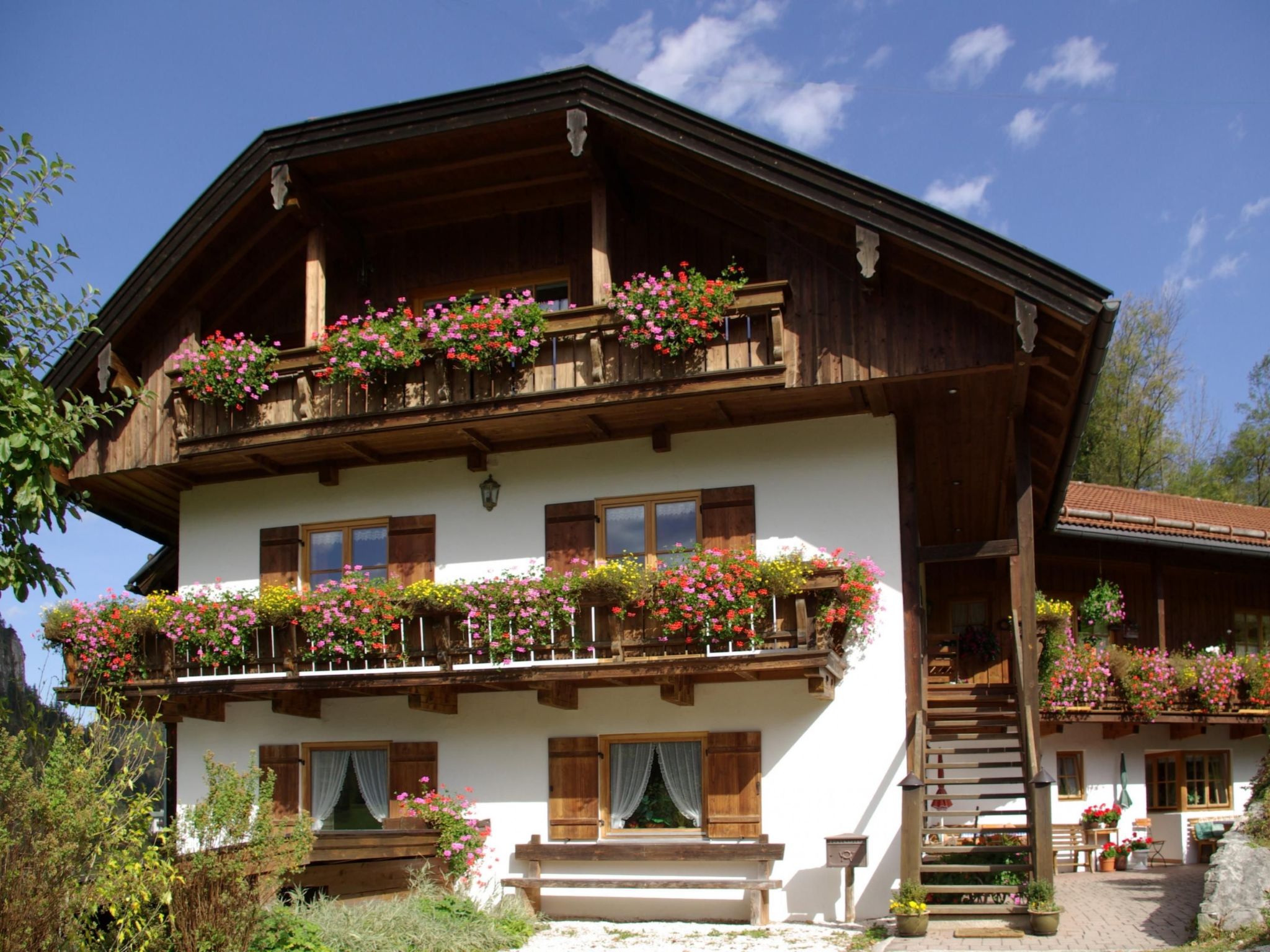 Wohnung in Berchtesgaden mit Garten-Drinnen