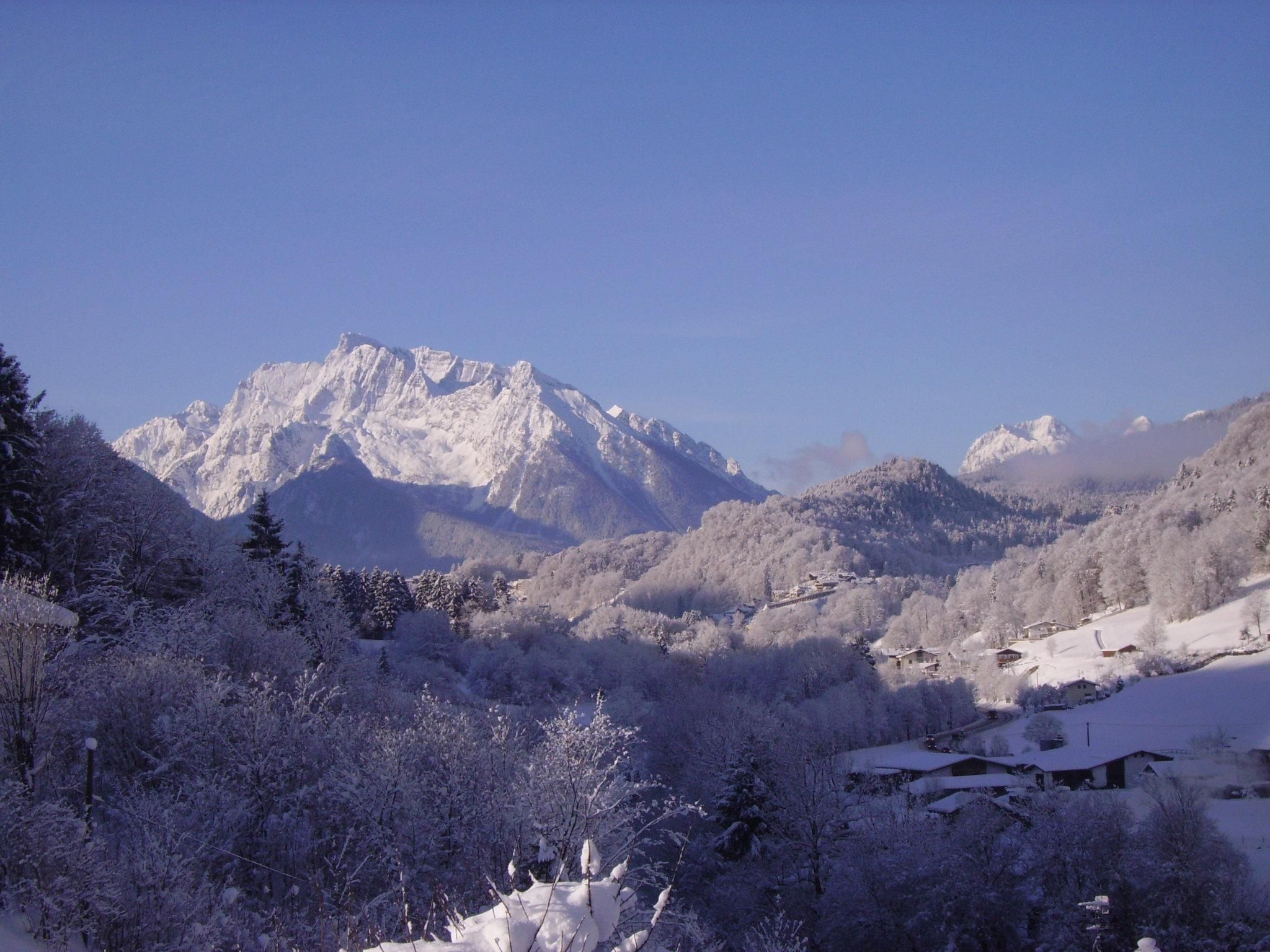 Wohnung in Berchtesgaden mit Garten-Drinnen