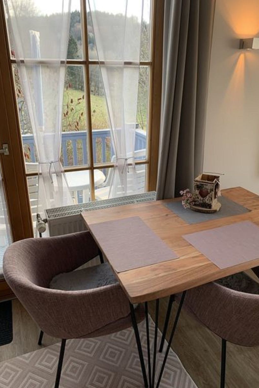 Appartement in Langfurth mit Kleinem Balkon-Inside