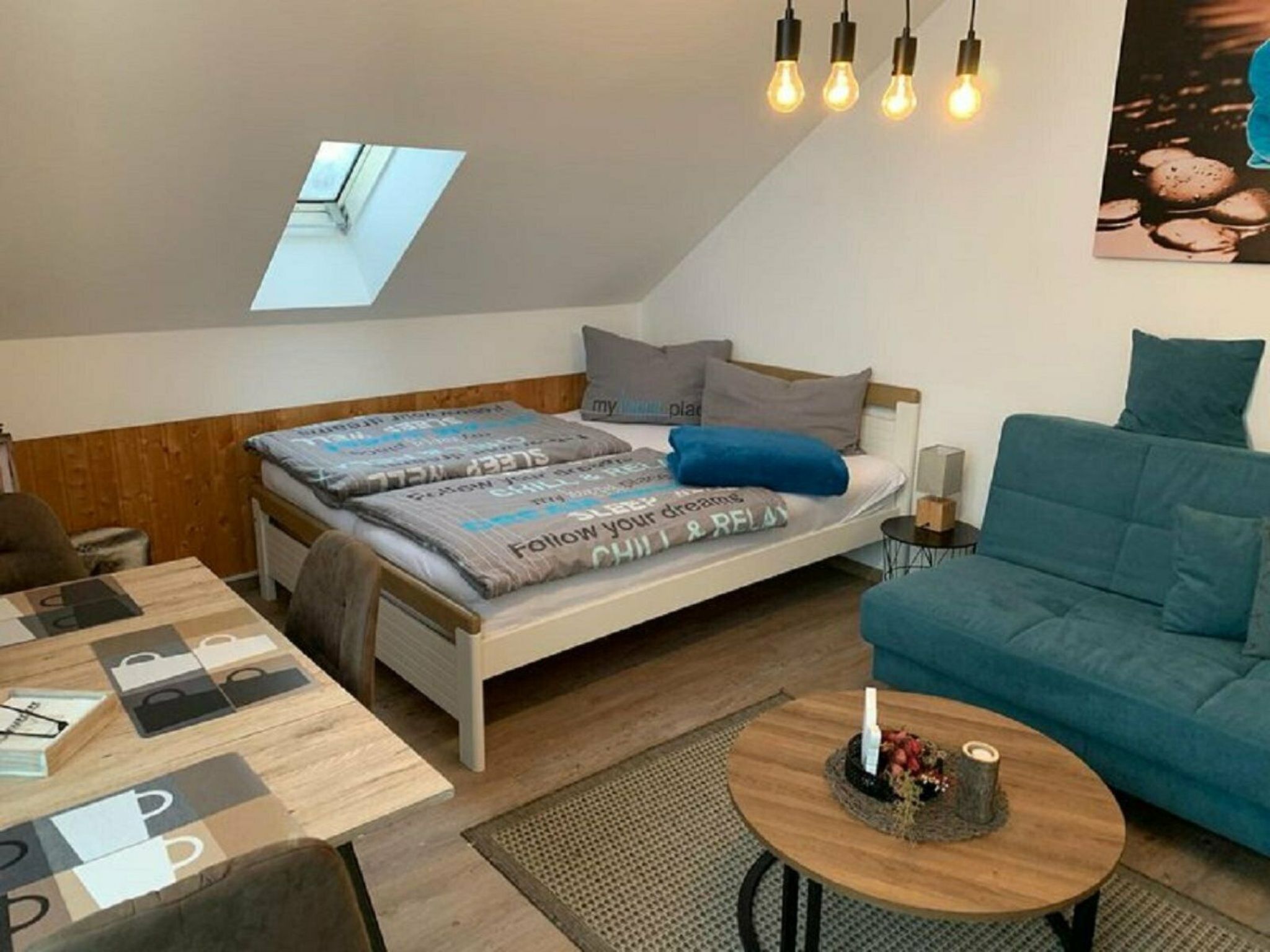 Charmante Wohnung in Langfurth mit Kleinem Balkon