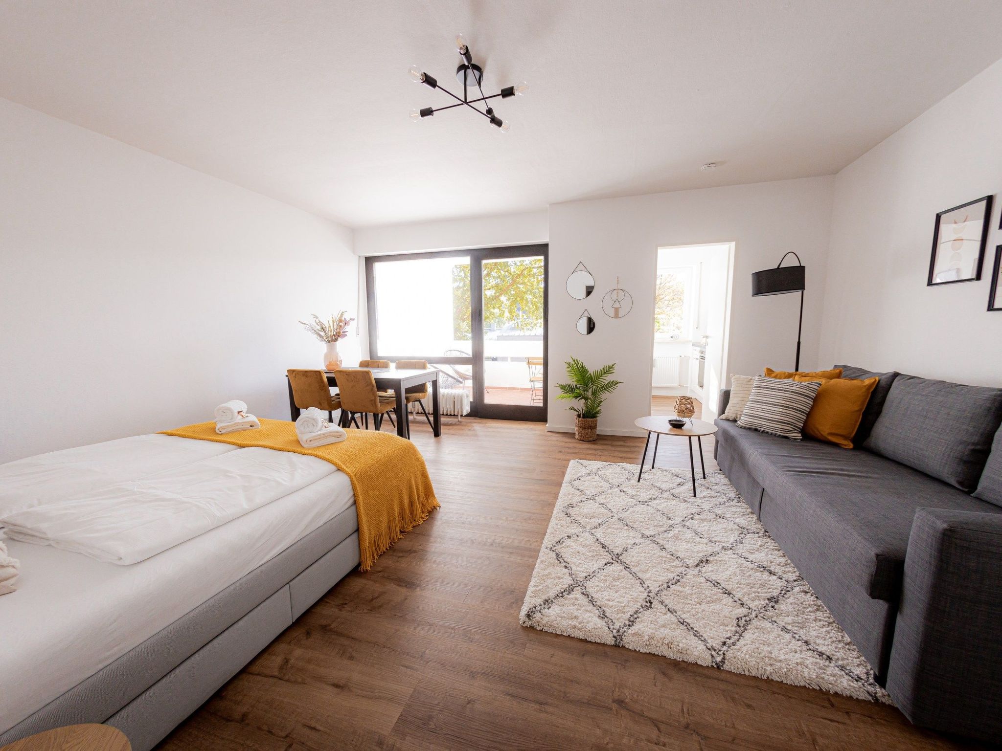 Come4Stay Passau - Apartment Seidenhof - Balkon