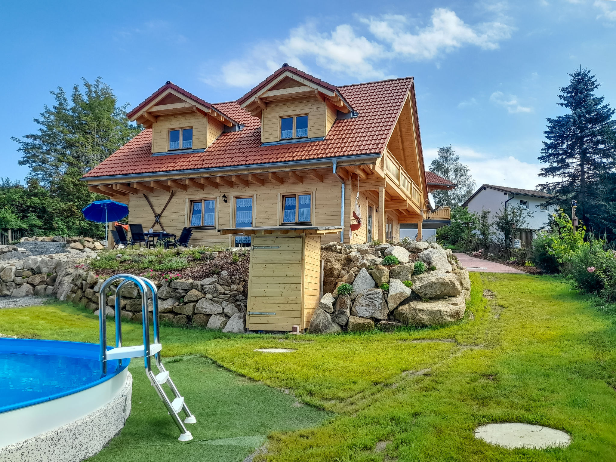 Maison Chalet Sven mit Pool und Sauna – Vue aérienne, photo 42 sur 50