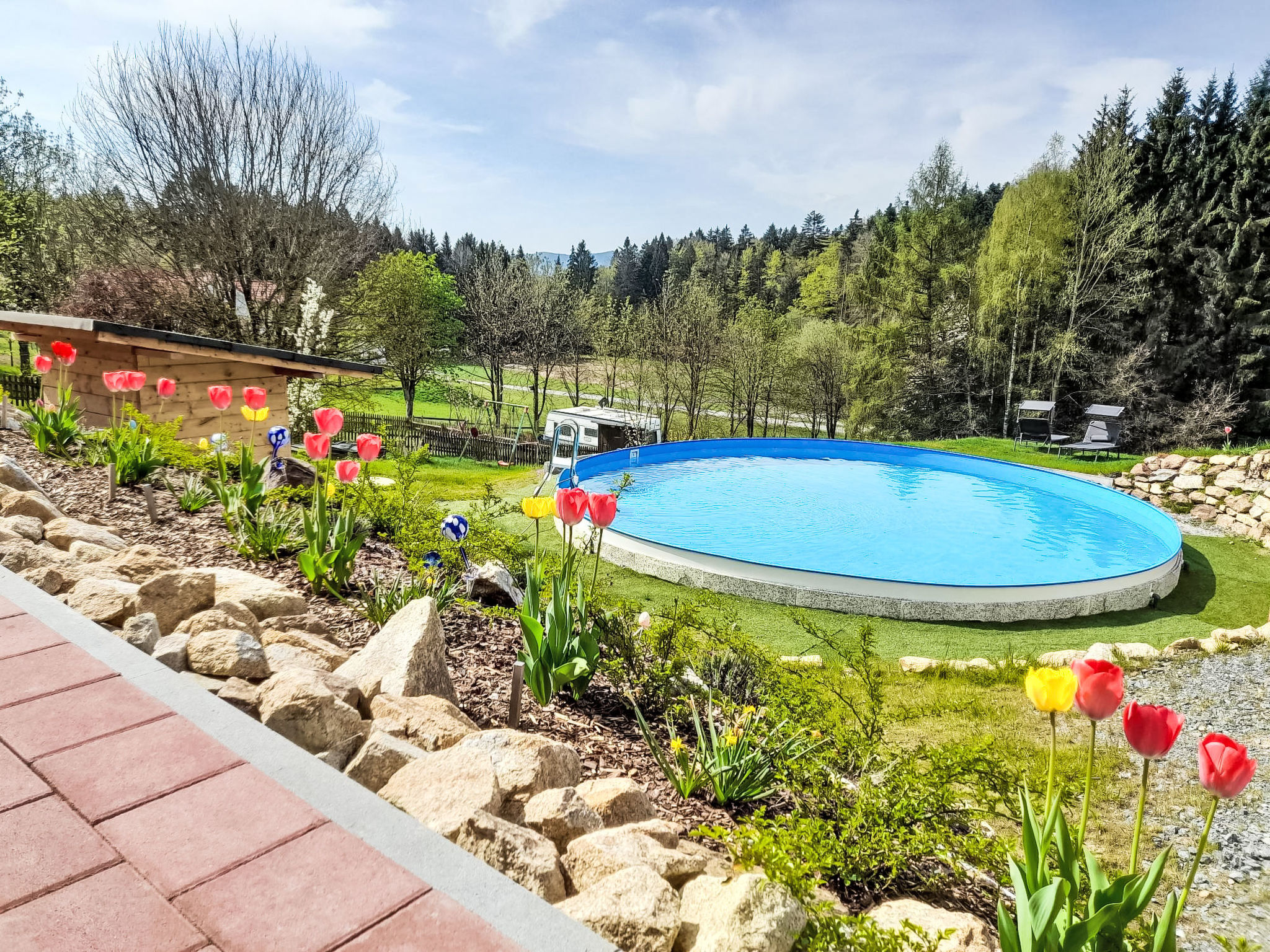 Chalet Sven mit Pool und Sauna — Pool Outdoor (5 of 50)
