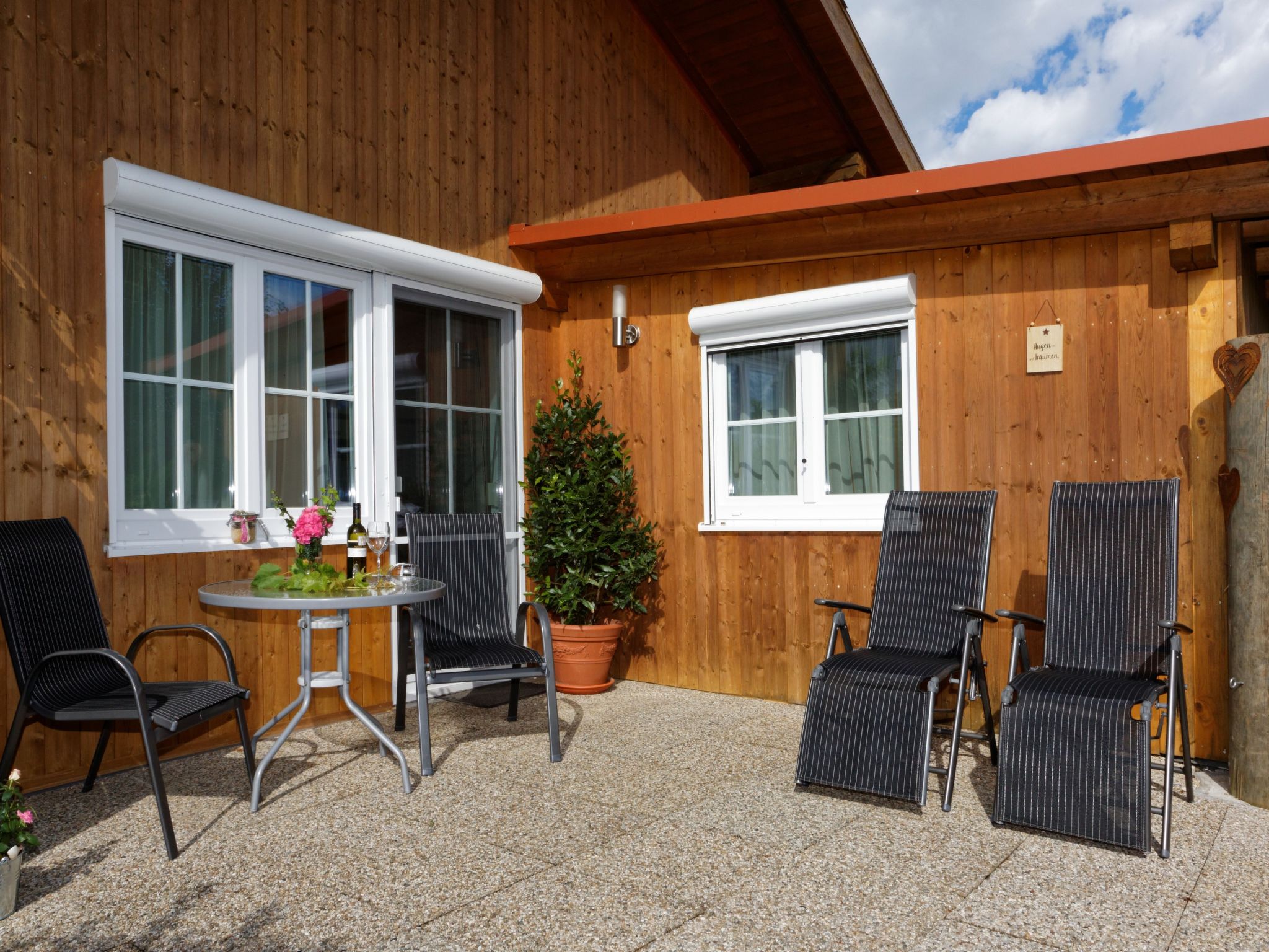 Ferienhäuschen 44 qm-Dedans