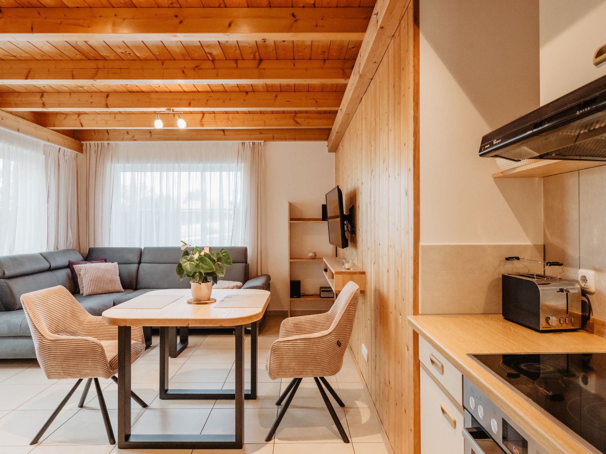 Ferienhäuschen 44 qm-Dedans