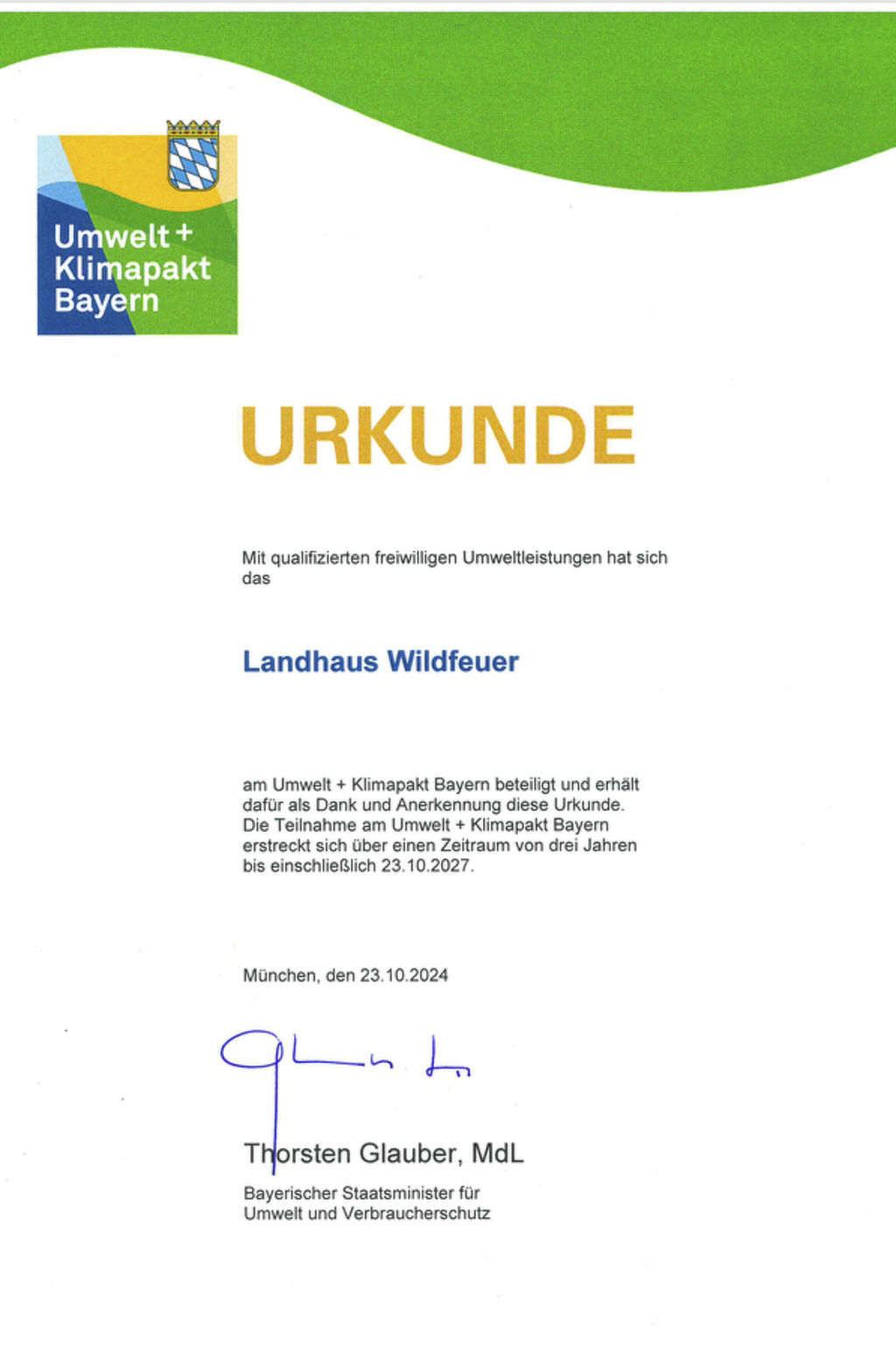 Landhaus Wildfeuer-Dedans