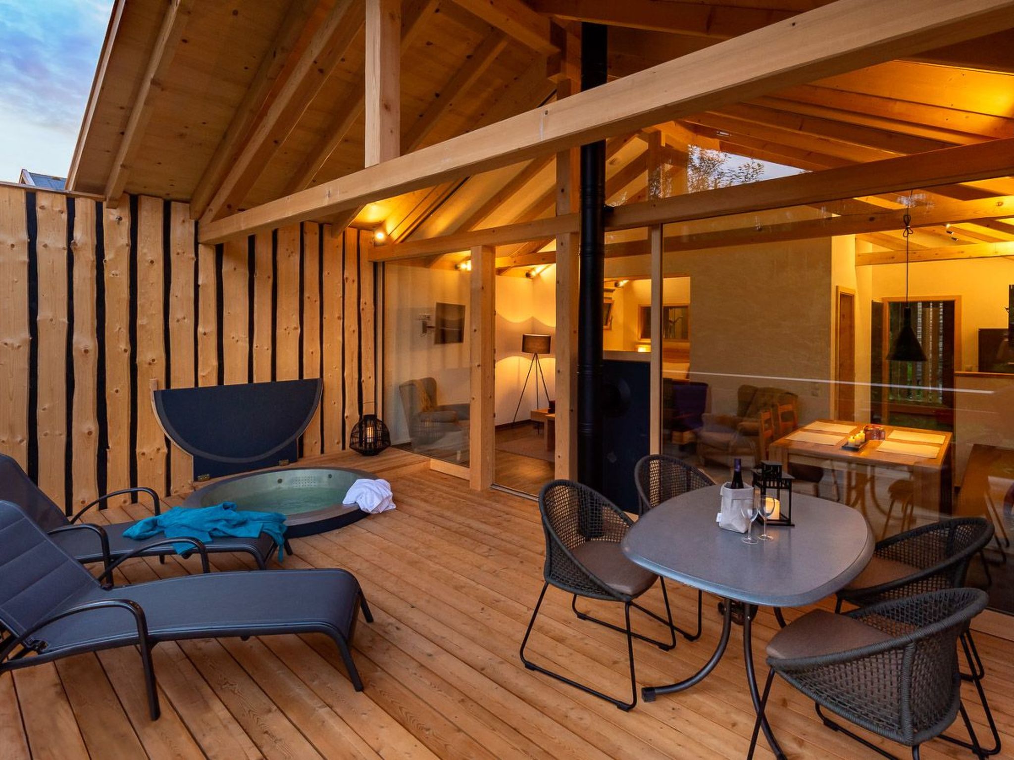 Luxuschalet im Forstgut - Raum für wertvolle Zeit-Drinnen