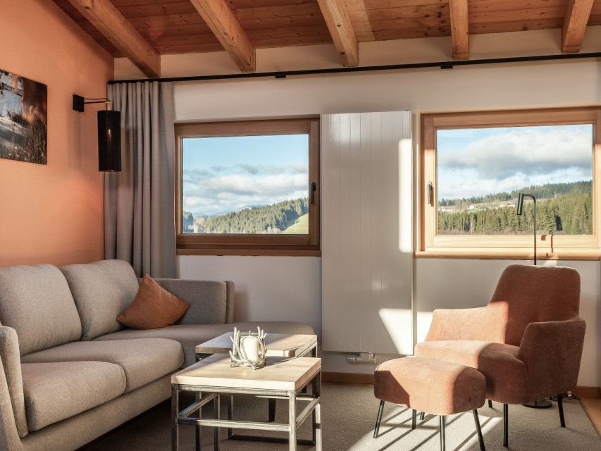 SPACE FOR VALUABLE TIME Simple and clear - on the outside, in the tradition of shelters for people who have called the forest home for centuries and used it to earn a living - regionally localised - w..