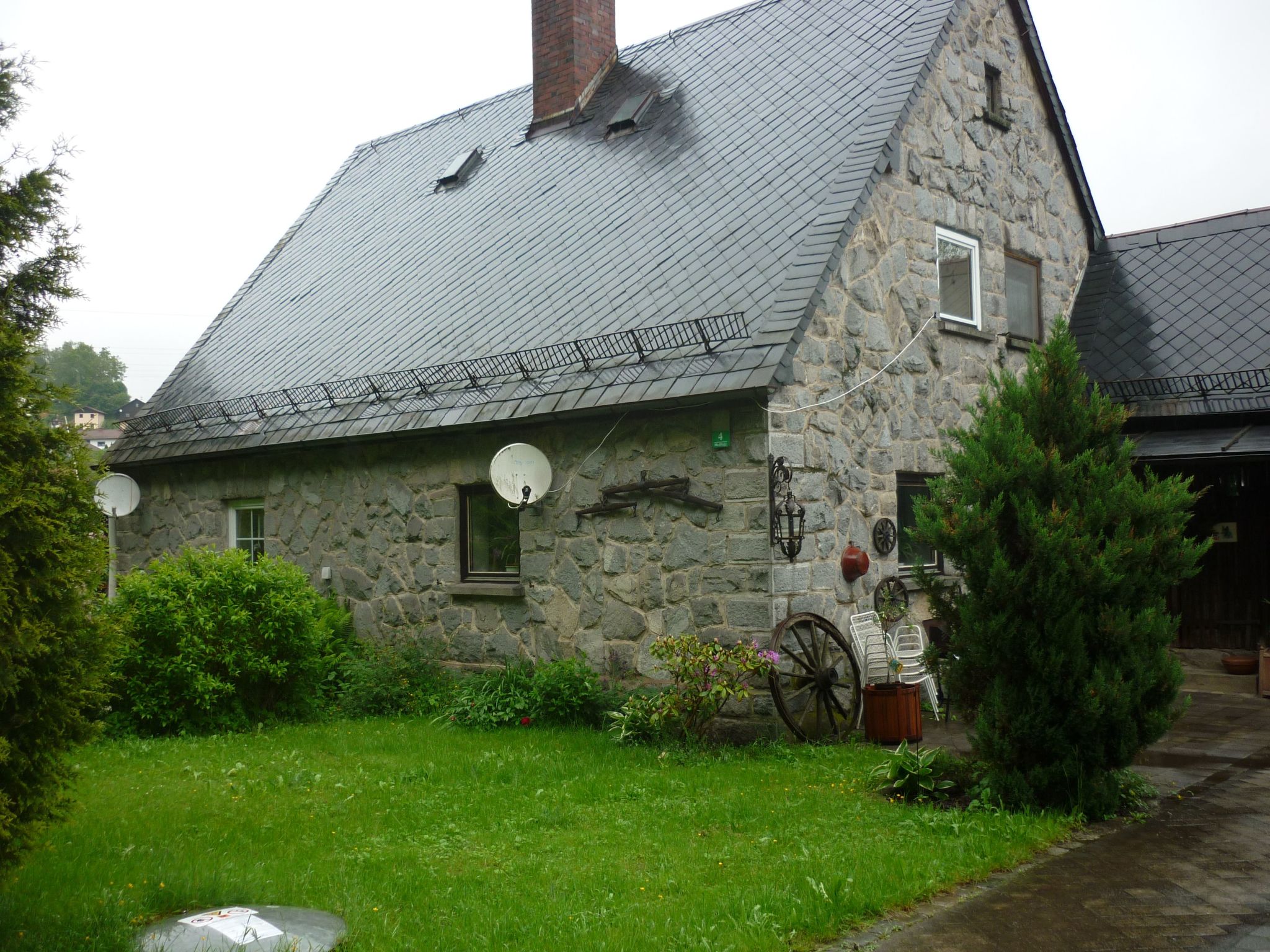 Ferienhaus mit umzäuntem Garten in Geiersthal (Duitsland) und 1 Hund erlaubt