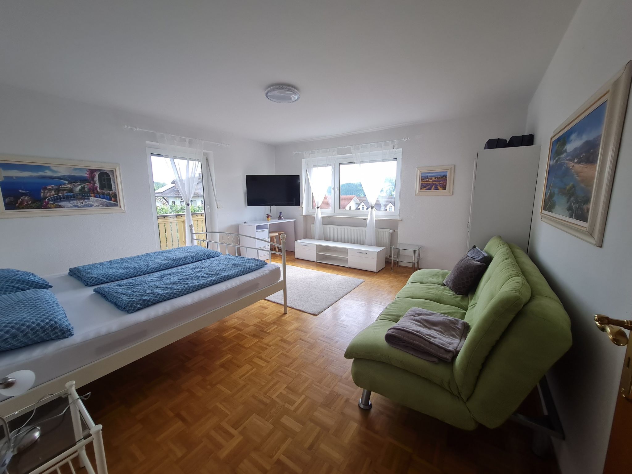 Vakantiehuis met omheinde tuin in Frauenau (Duitsland) 1 hond is welkom