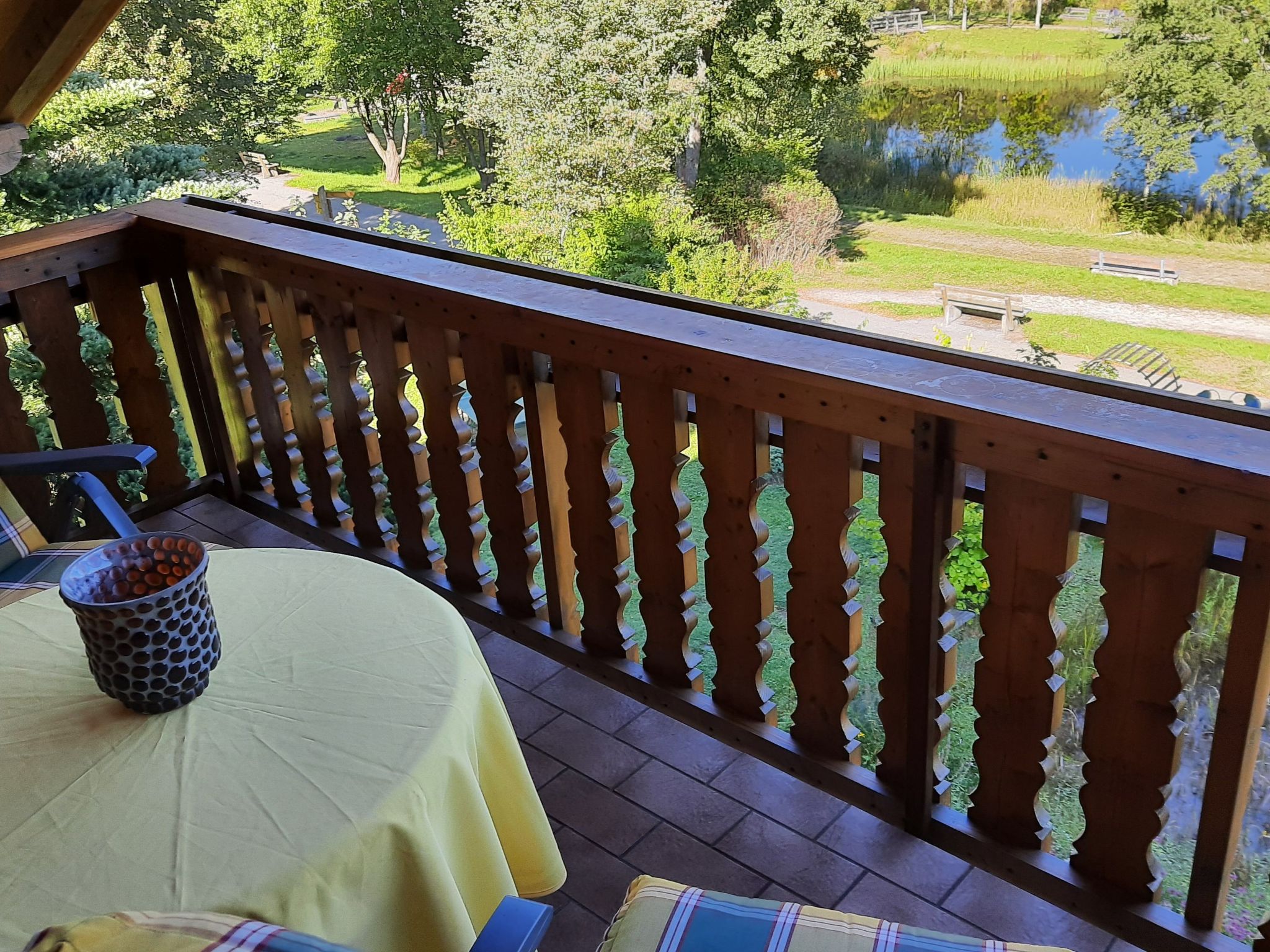 In Bayerisch Eisenstein mit Garten-Dedans