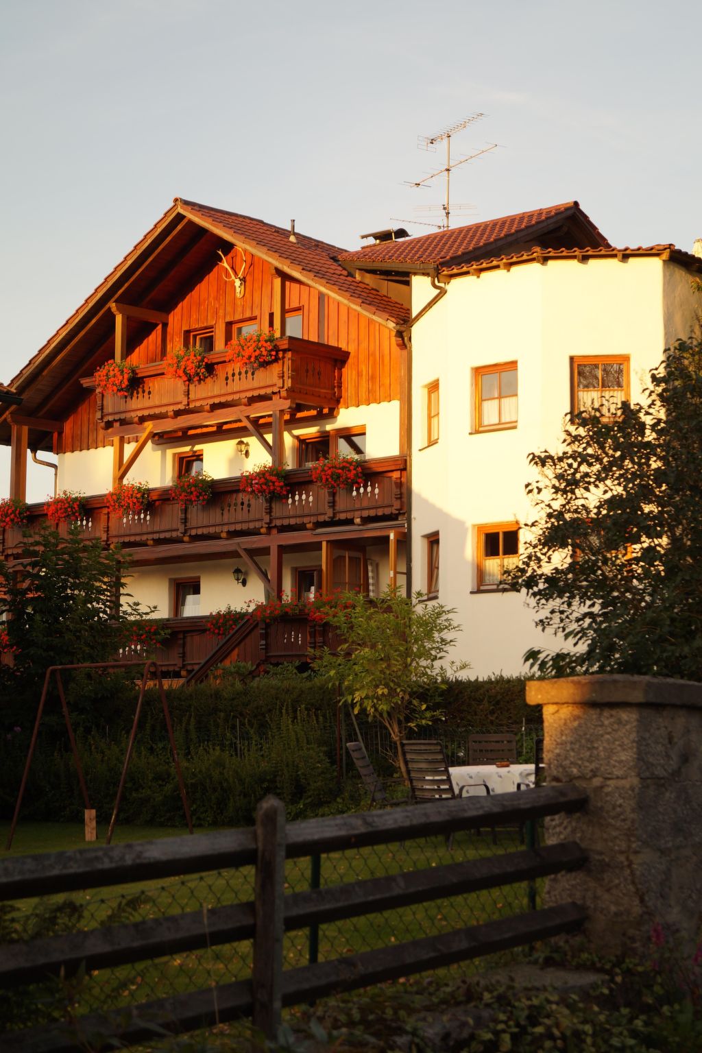 In Ludwigsreut mit Terrasse, Garten und Grill