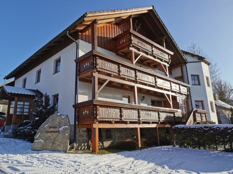 Op 1,0 km van het meer: ruim vakantiehuis in centrum Haidmühle in Haidmühle