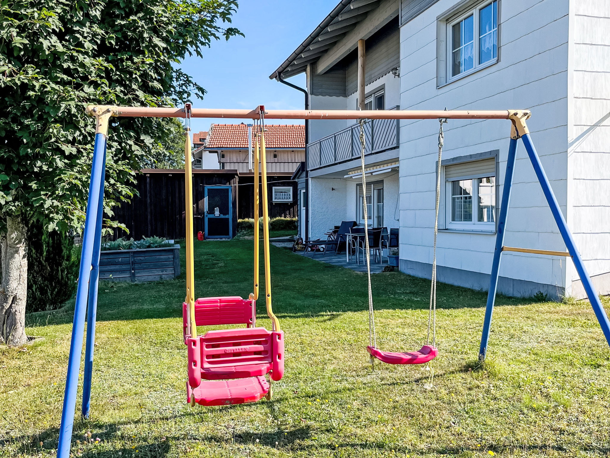 In Ludwigsreut mit Grill und Garten