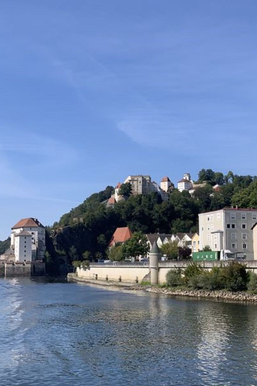 Wohnung mit möblierter Terrasse und Waldblick-Binnen