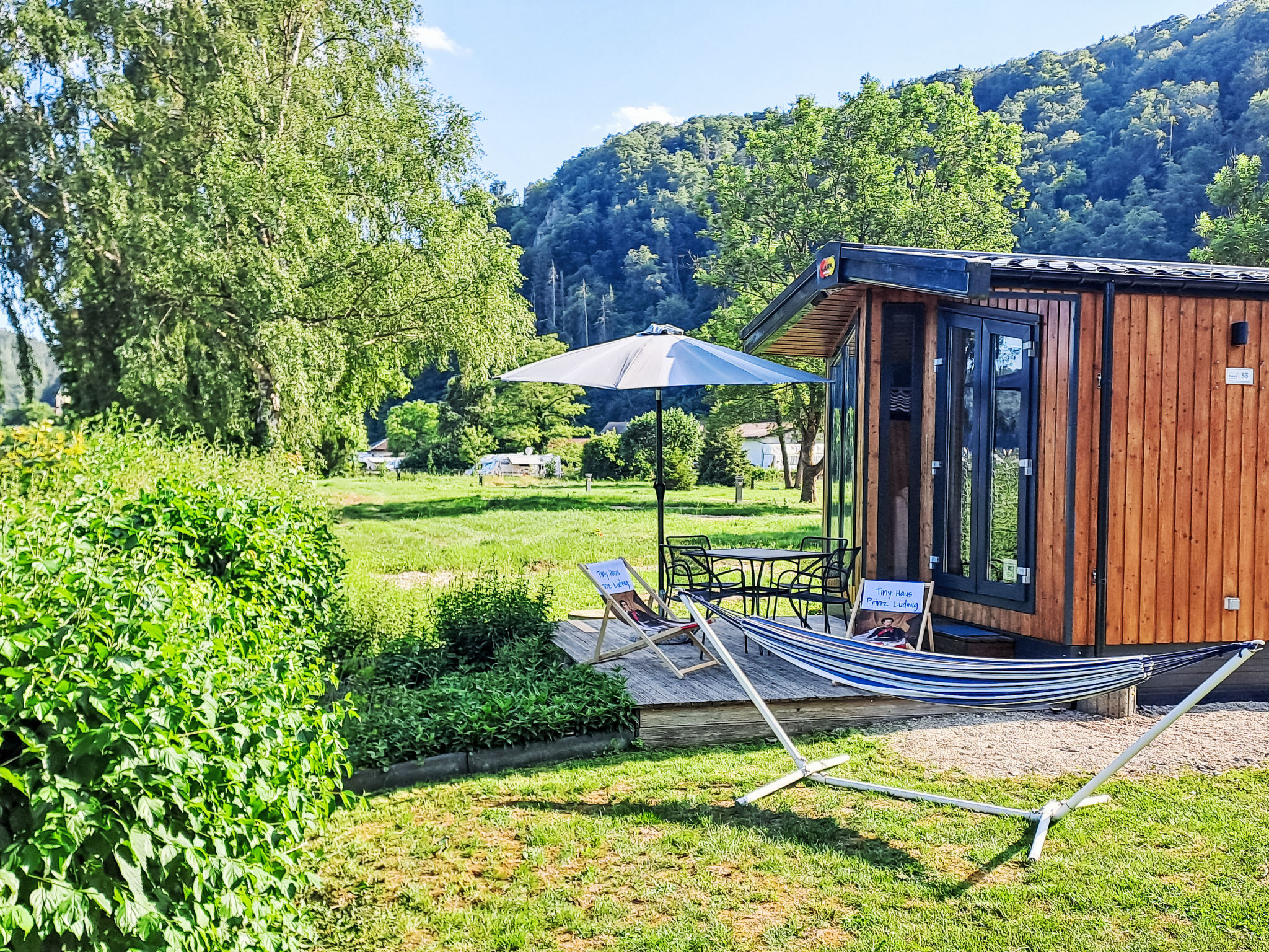 Tiny Haus Prinz Ludwig - Buiten