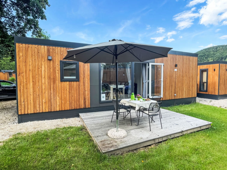 Op 1 km van centrum Riedenburg: Vrijstaand Tiny Haus Elena in Riedenburg
