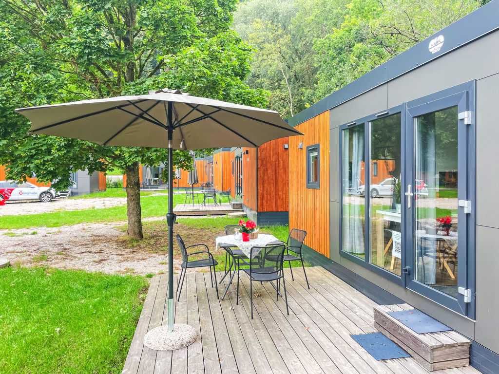Vakantiehuis Tiny Haus Sunside Gardenlounge in Duitsland