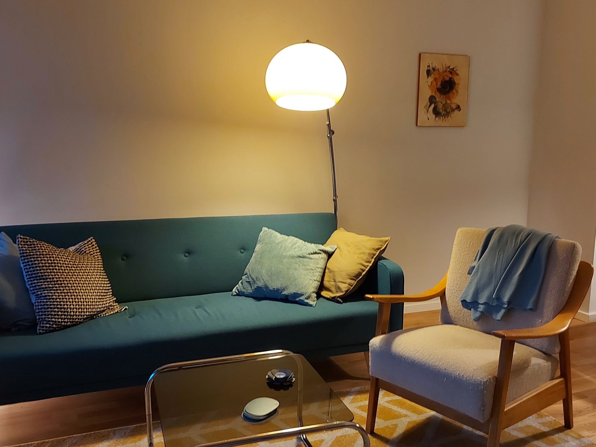 Große Wohnung in Gleislhof mit Möbliertem Balkon