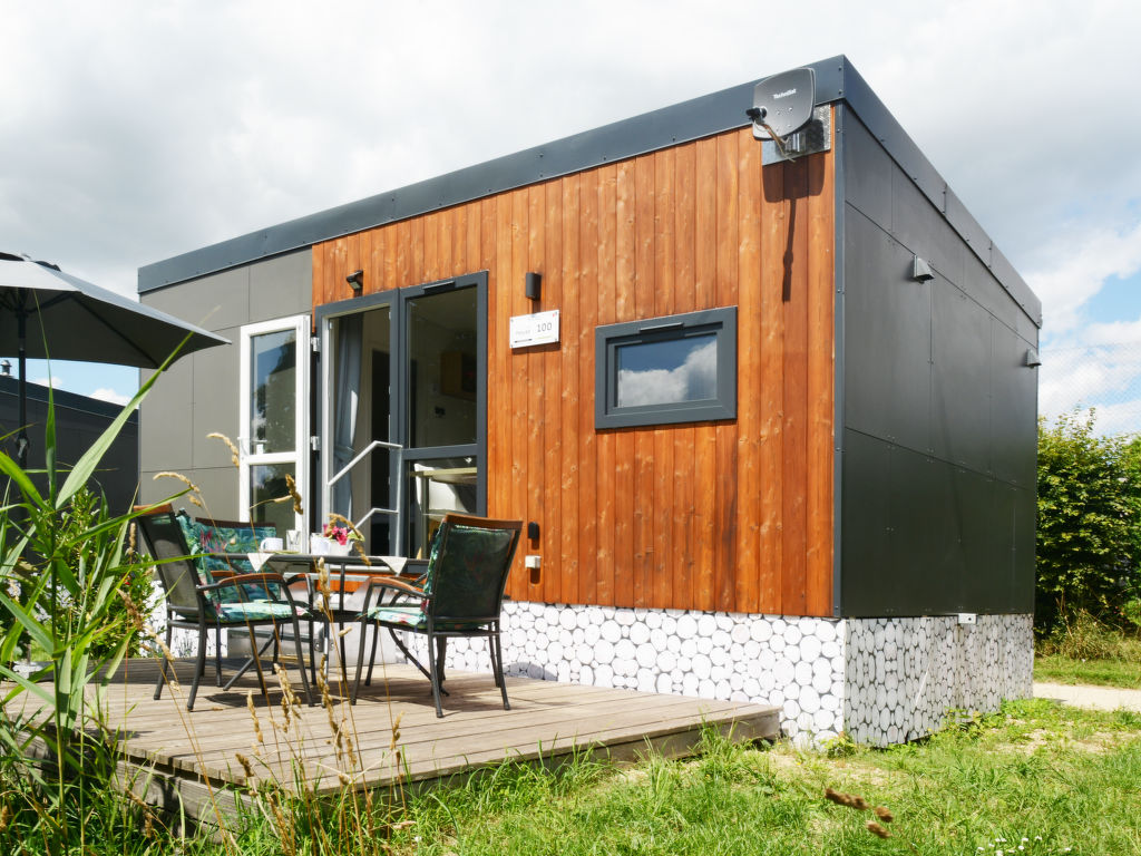 Vakantiehuis Tiny Haus Altmühlblick in Duitsland