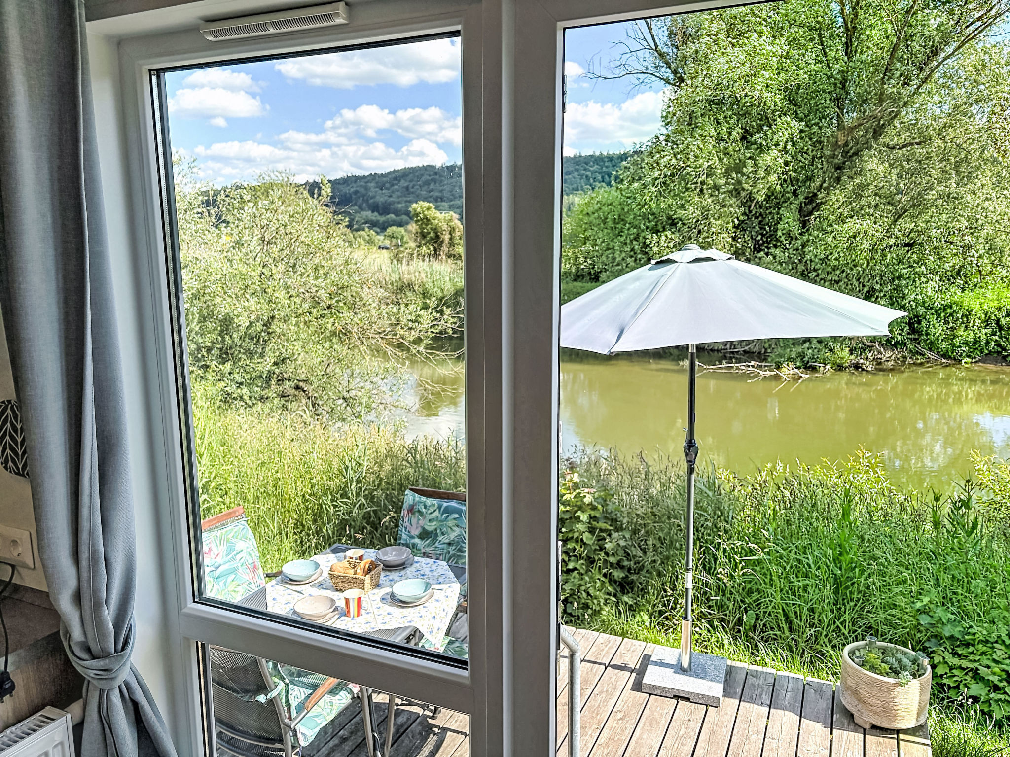 Tiny Haus Altmühlblick - Buiten