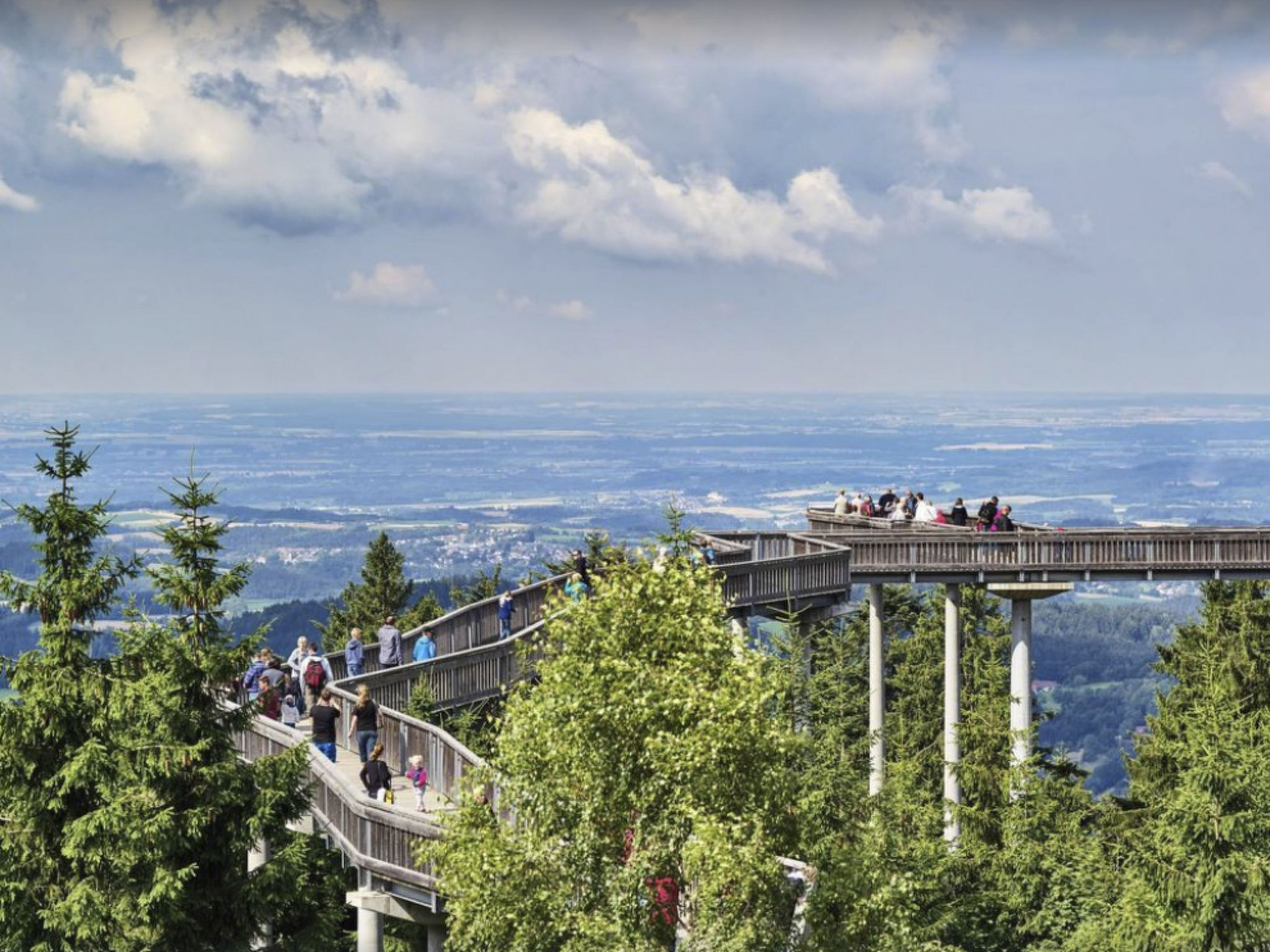 Appartement in Sankt Englmar mit Großem Balkon-Drinnen