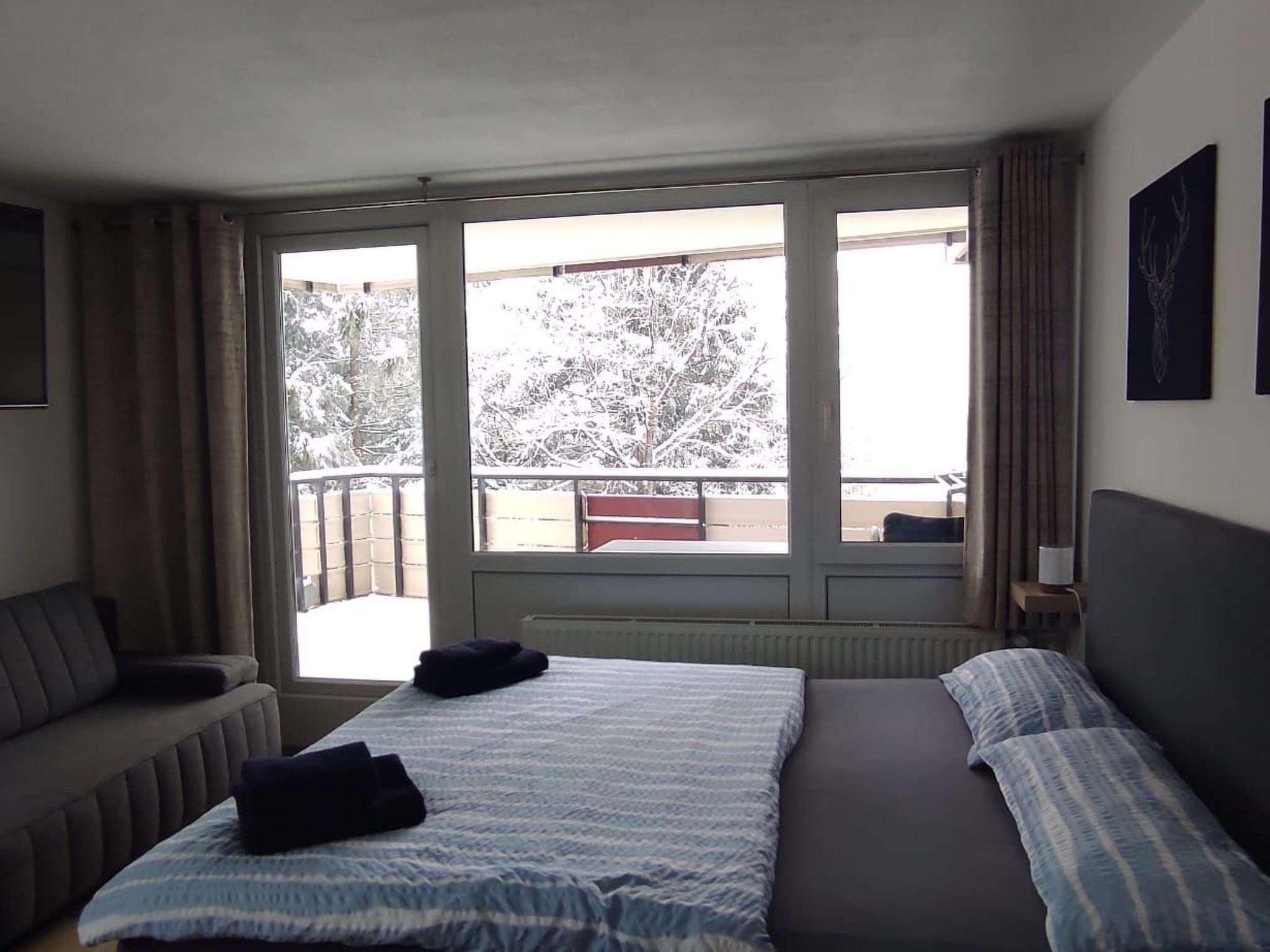 Appartement in Sankt Englmar mit Großem Balkon-Drinnen