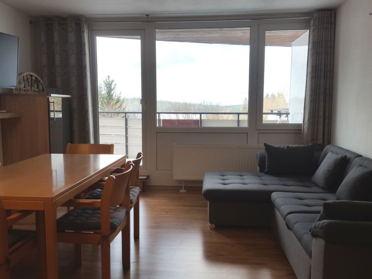 Op 1,0 km van het centrum: Rustig appartement in Sankt Englmar in Sankt Englmar