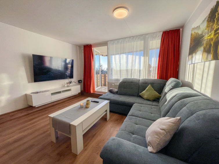 Op 1,0 km van de piste: Wellnessappartement in Sankt Englmar