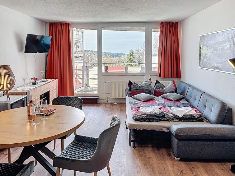 Op 1,0 km van de piste: Appartement met sauna in Sankt Englmar