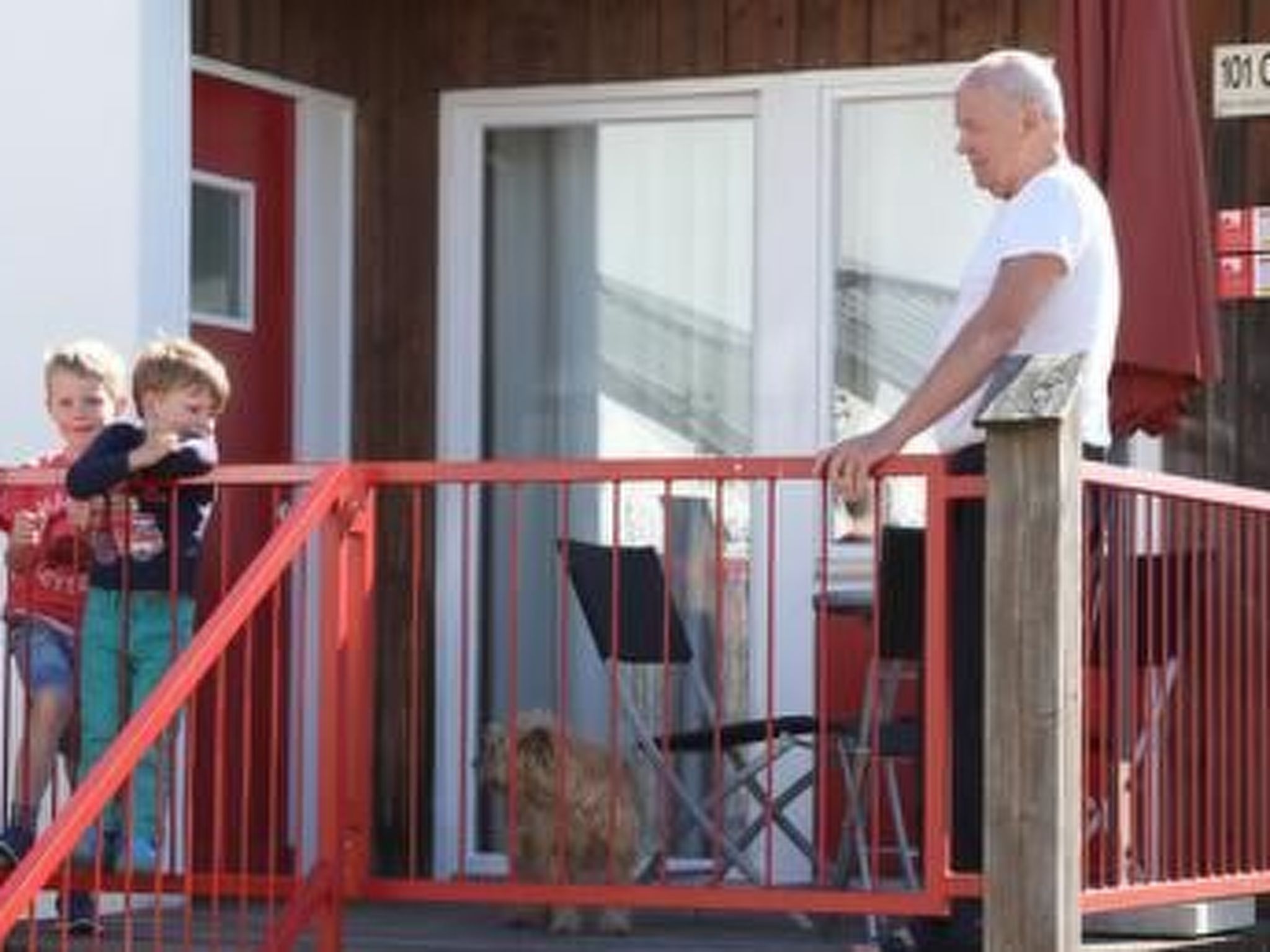 Appartement in Zandt mit Grill