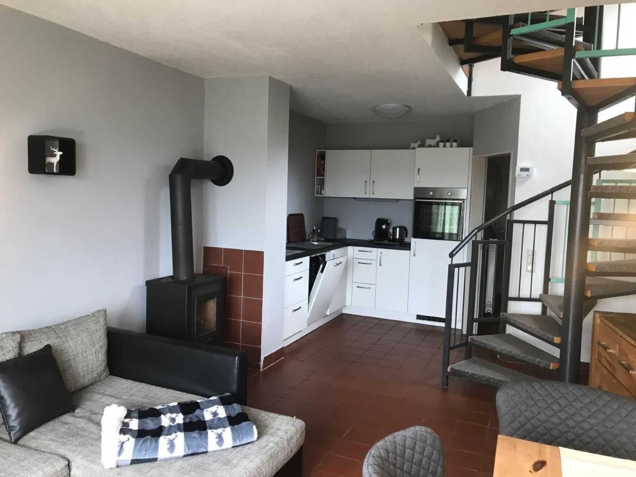 Ferienbungalow mit Blick auf das Wasser