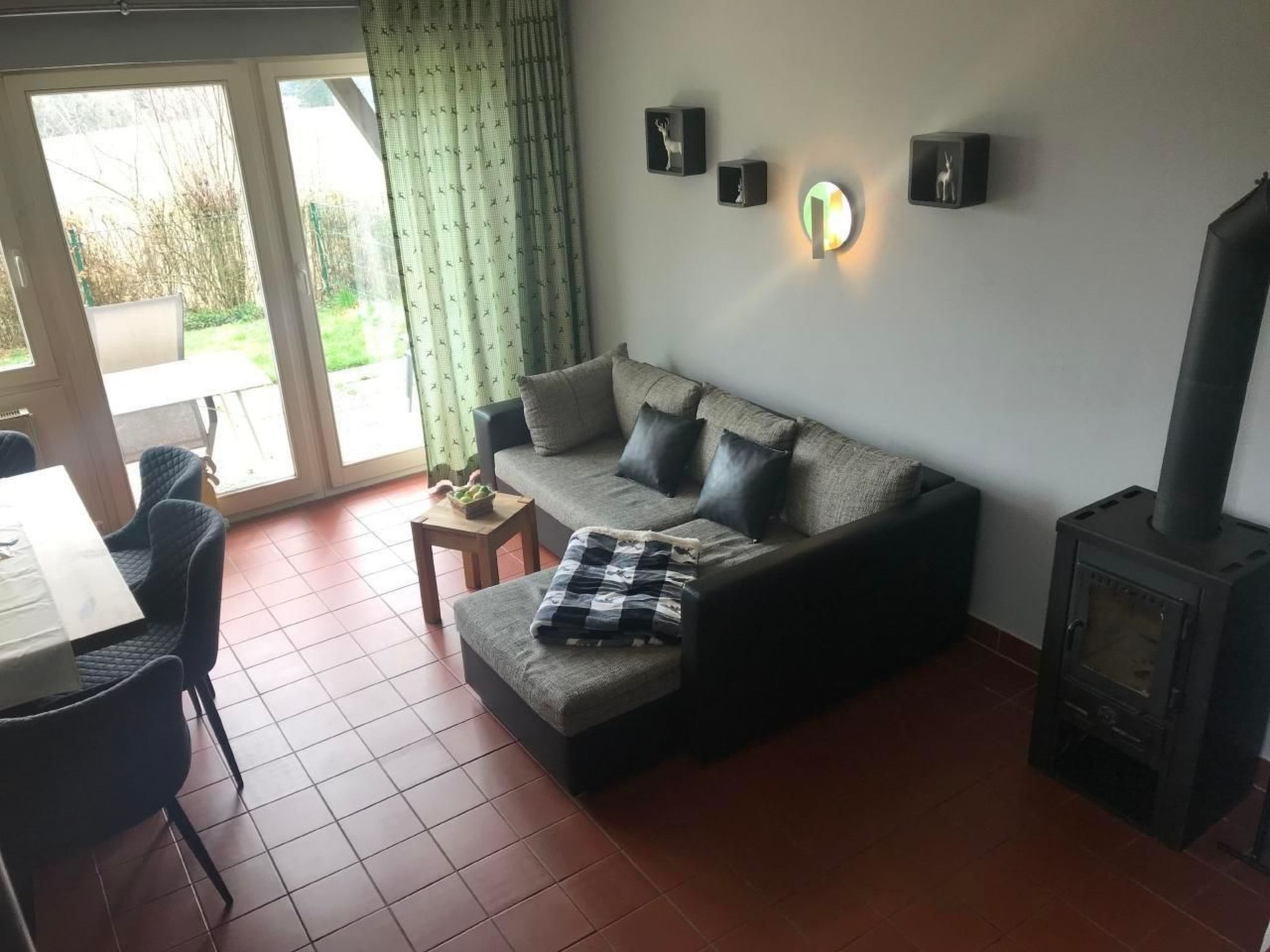 Ferienbungalow mit Blick auf das Wasser