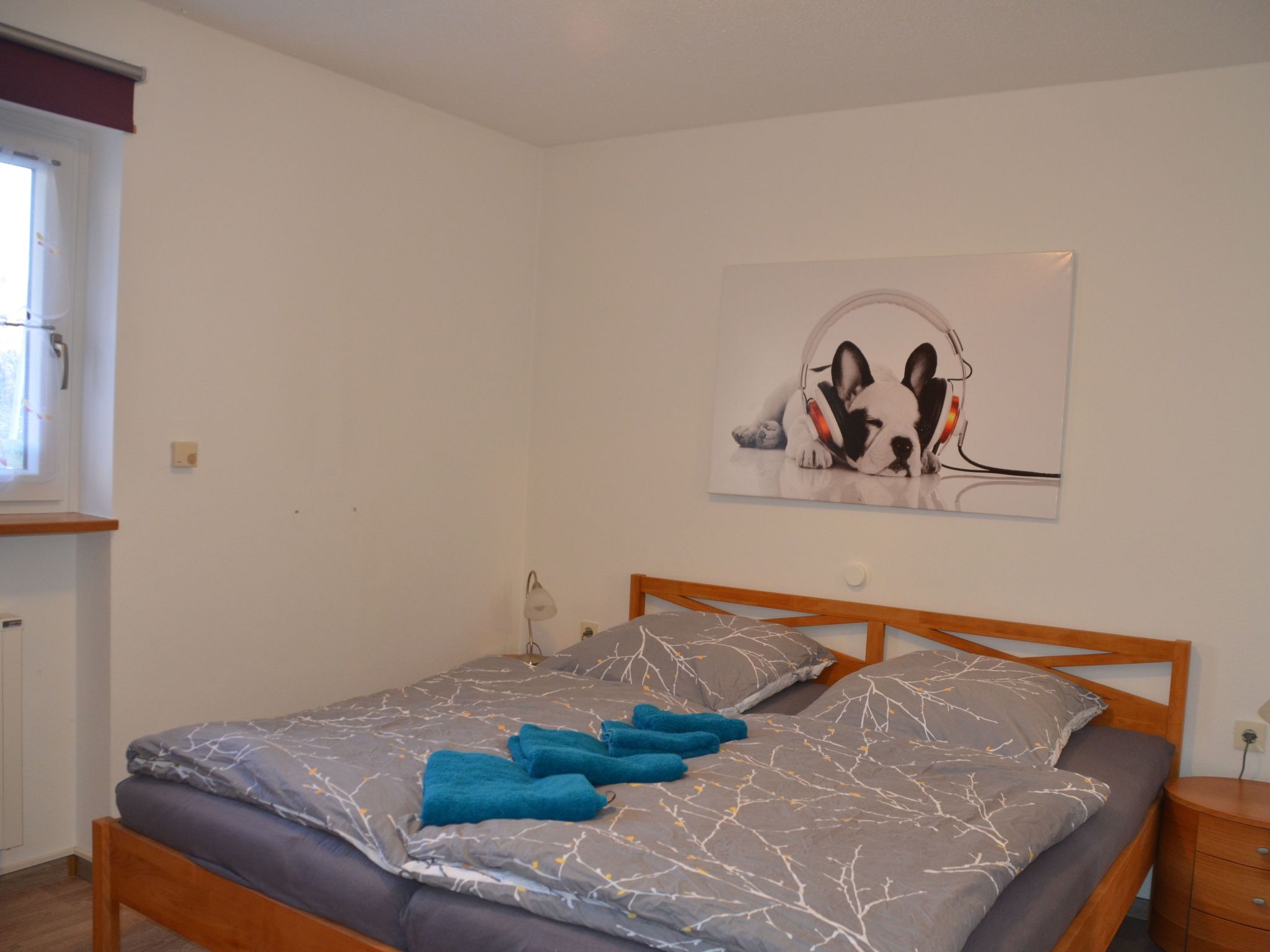 Gemütliche Wohnung in Berghäuser mit Kleinem Garten