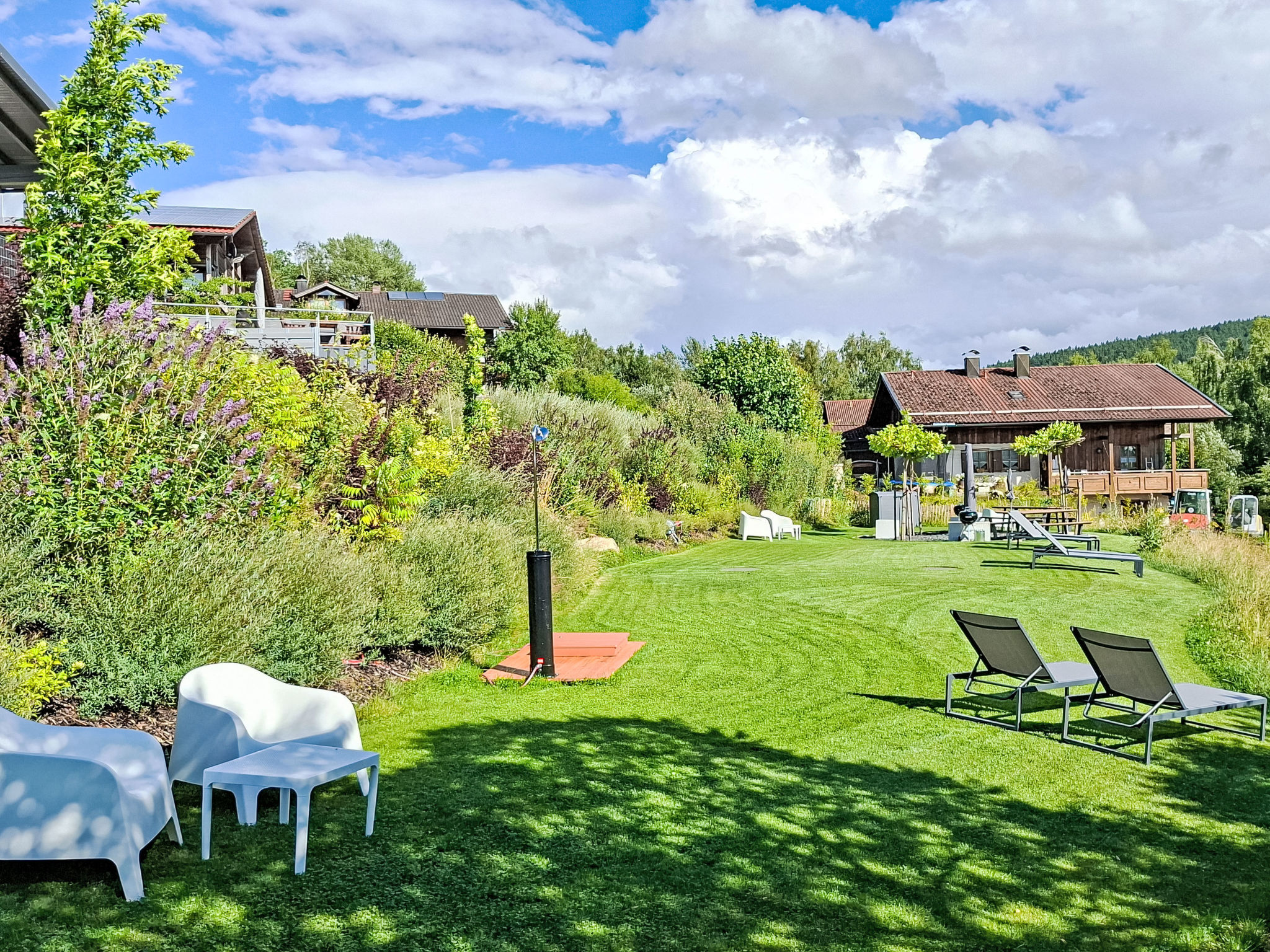 BayVista, die Bayerwald Lodge mit Bergblick - Buiten