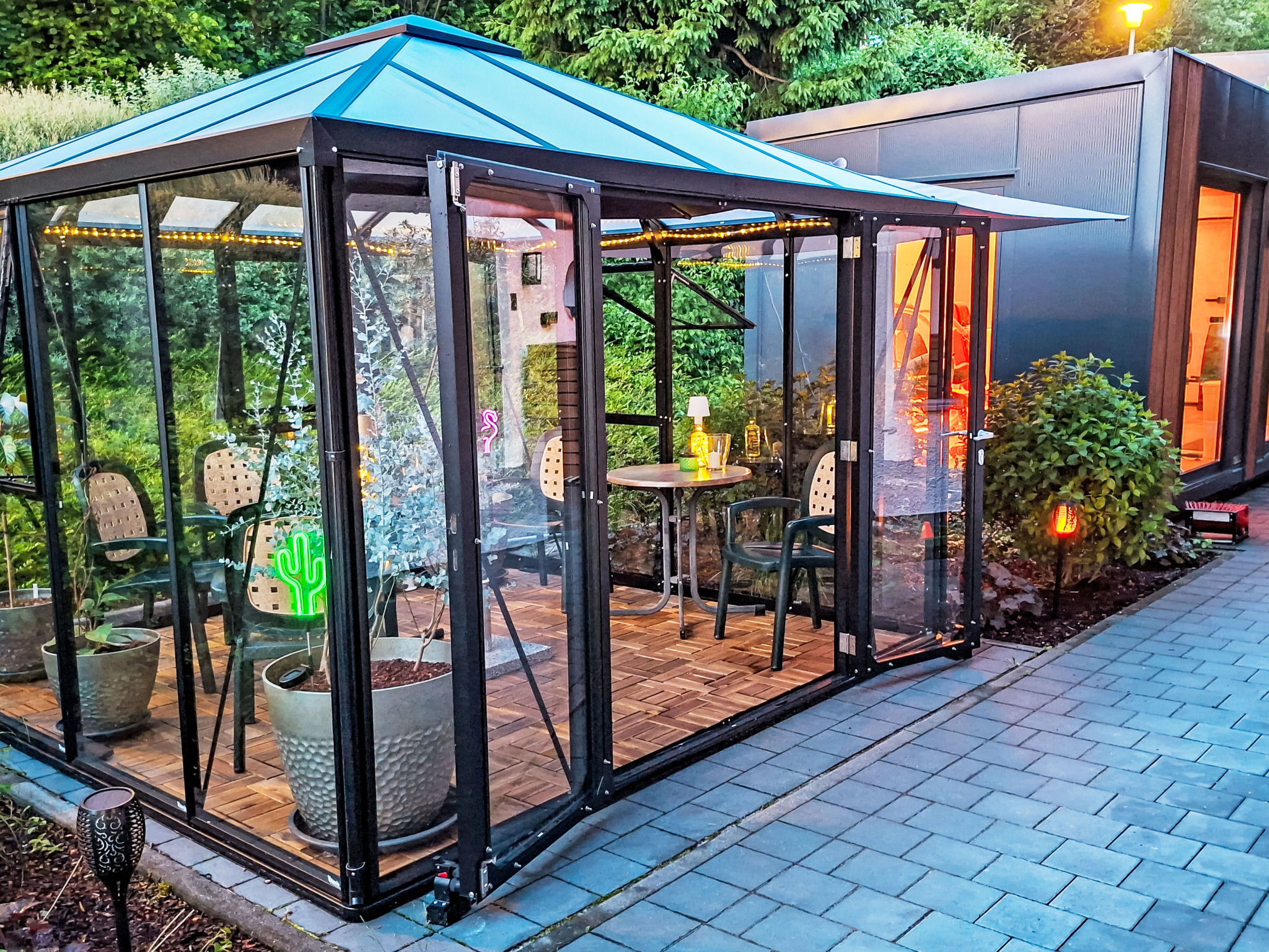 BayVista, die Bayerwald Lodge mit Bergblick - Buiten
