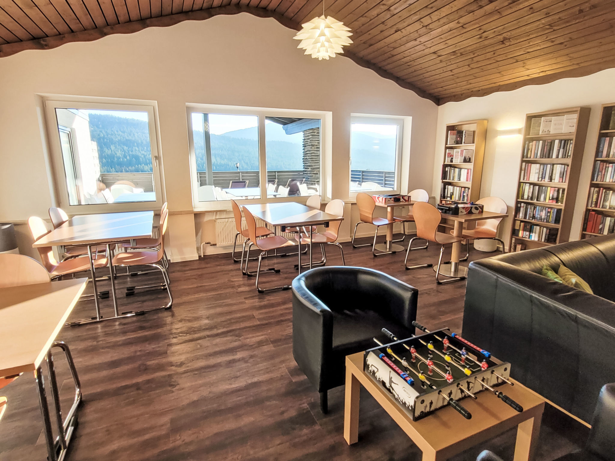 BayVista, die Bayerwald Lodge mit Bergblick - Binnen